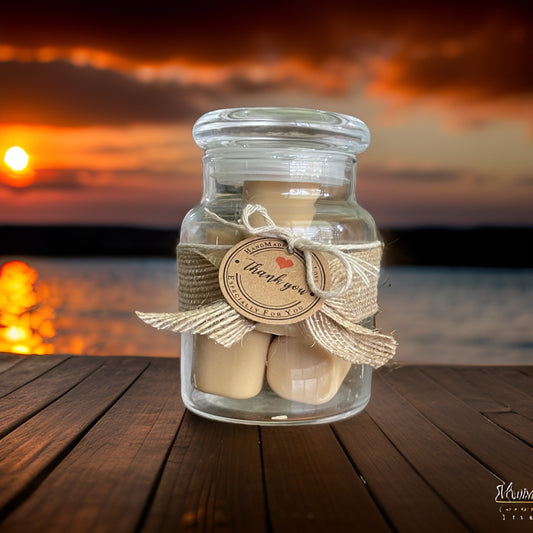 Jar of Cinnamon Donut Tart Melts