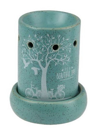 12cm Spring Tree of Life Oil Burner 2 Asstd