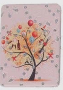 9x6cm Compact Mirror - Tree of Life